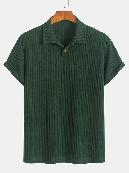 Breathable Knit Polo
