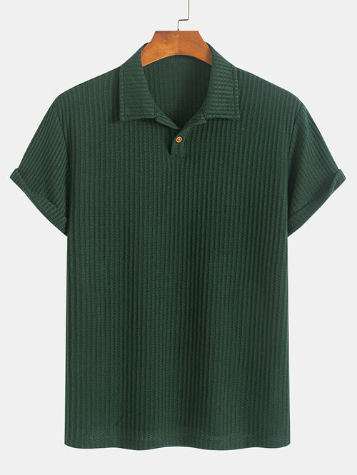 Breathable Knit Polo