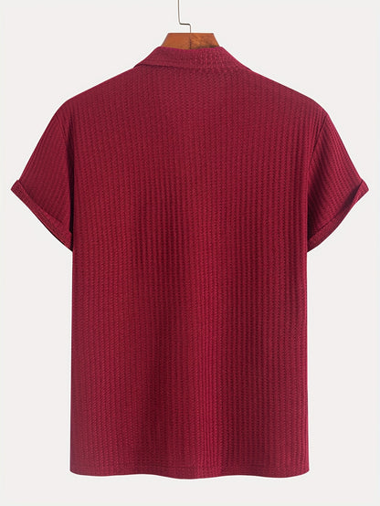 Breathable Knit Polo