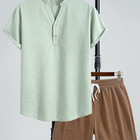 Light green + brown