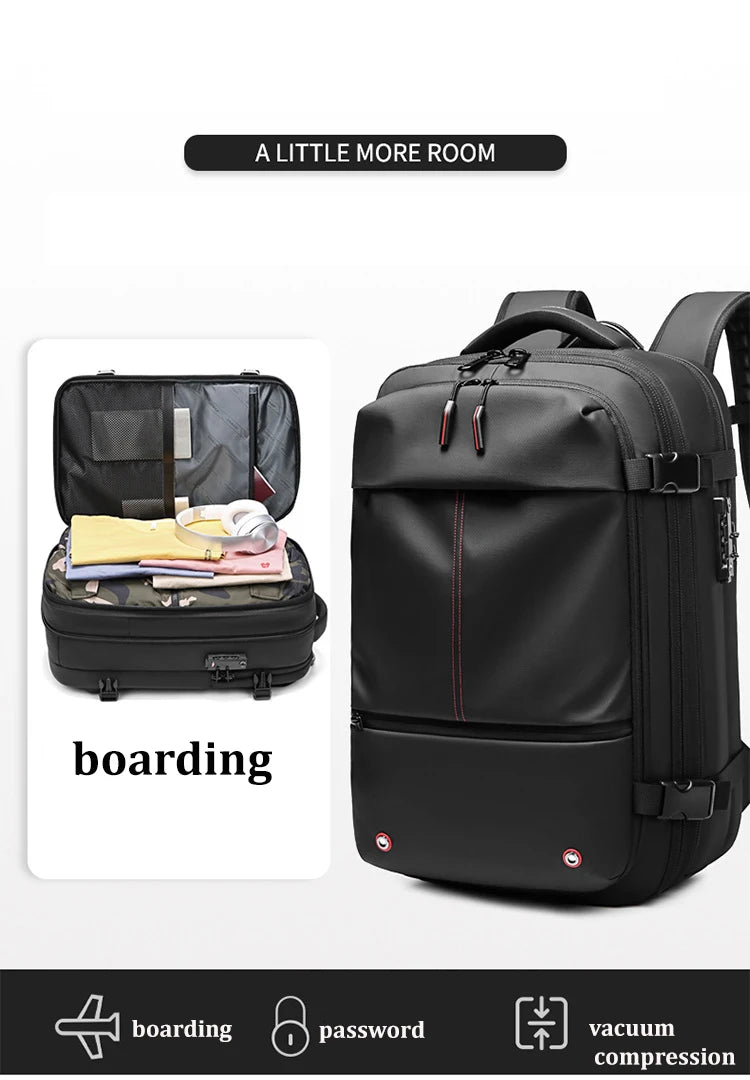 BackMax™ - Backpack with Vacuum Compression