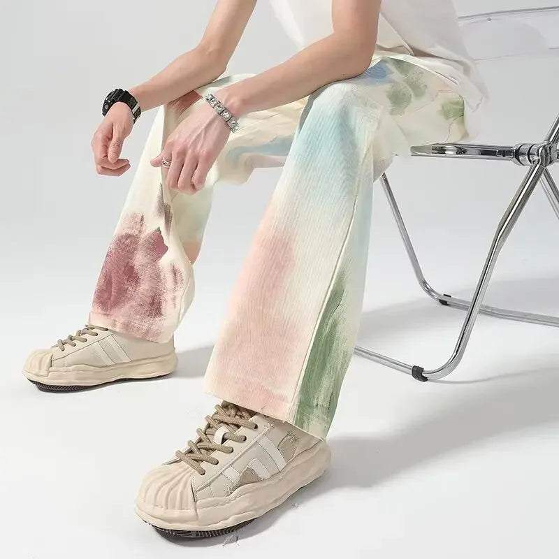 ÁVENIR PAINTED PANTS
