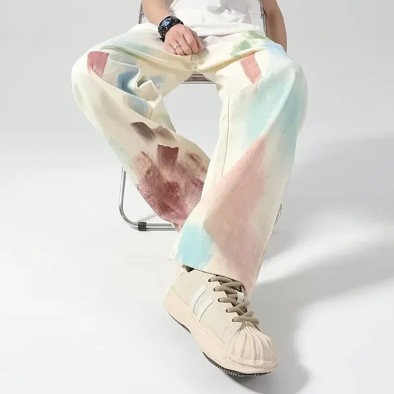 ÁVENIR PAINTED PANTS