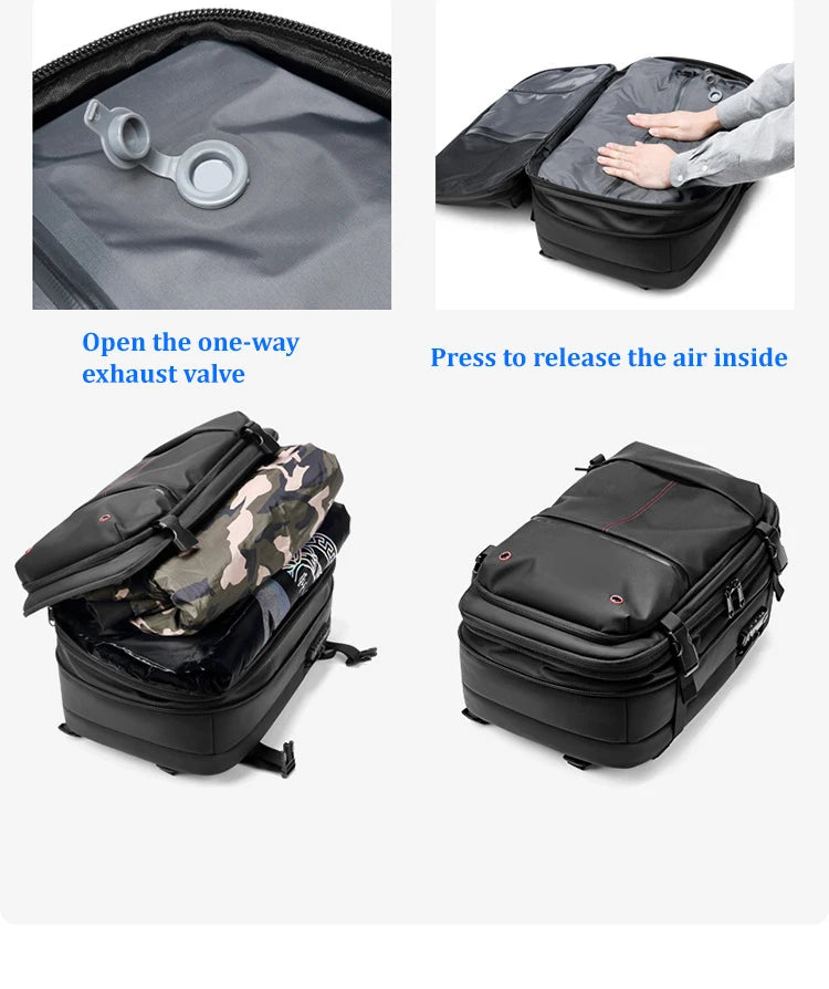 BackMax™ - Backpack with Vacuum Compression