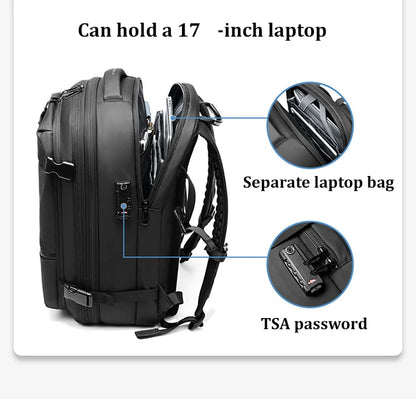 BackMax™ - Backpack with Vacuum Compression