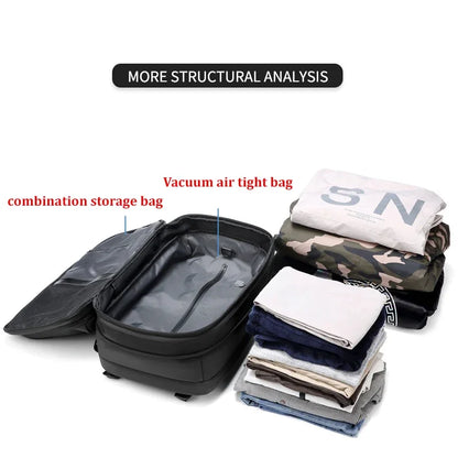 BackMax™ - Backpack with Vacuum Compression