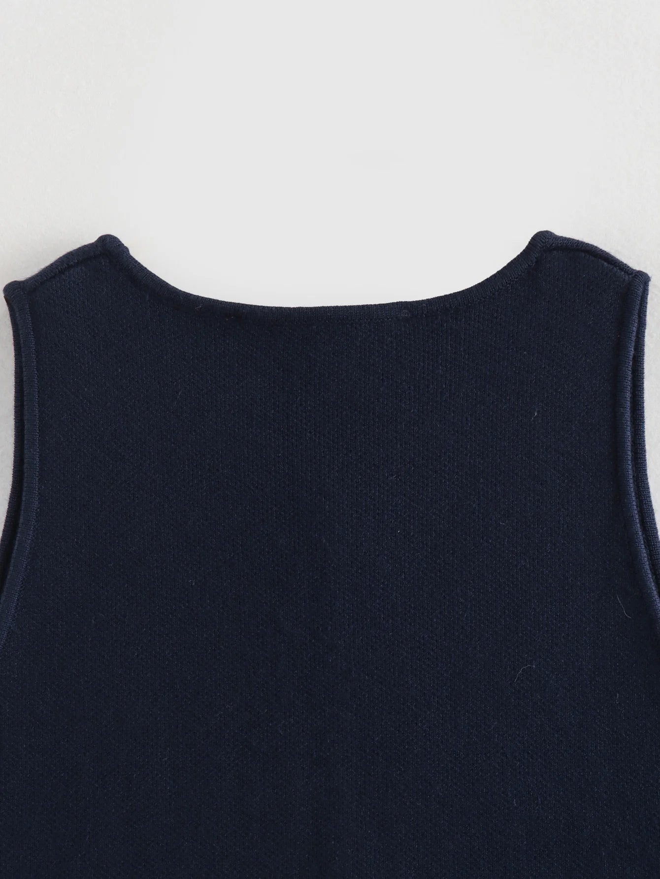 MUJER White Knit Crop Top Women Button Short Tops Woman 2025 Summer Tanks Camis Tops for Women Streetwear Vest Tank Top Female