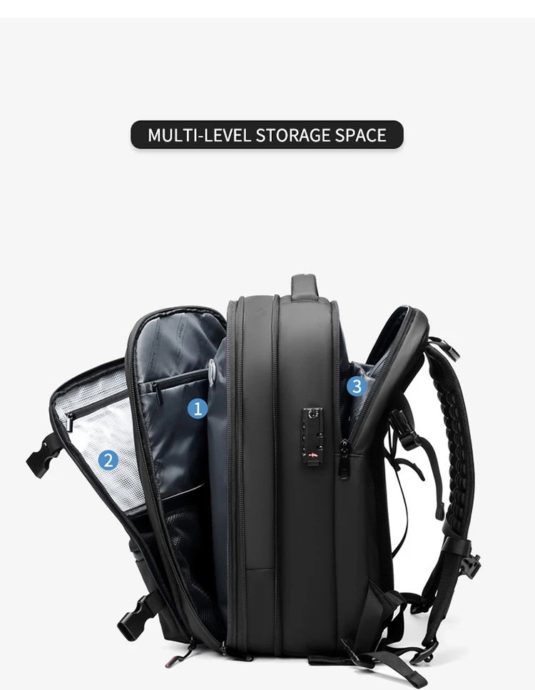 BackMax™ - Backpack with Vacuum Compression