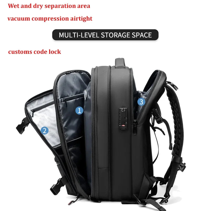 BackMax™ - Backpack with Vacuum Compression