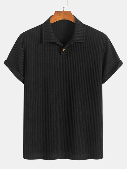 Breathable Knit Polo